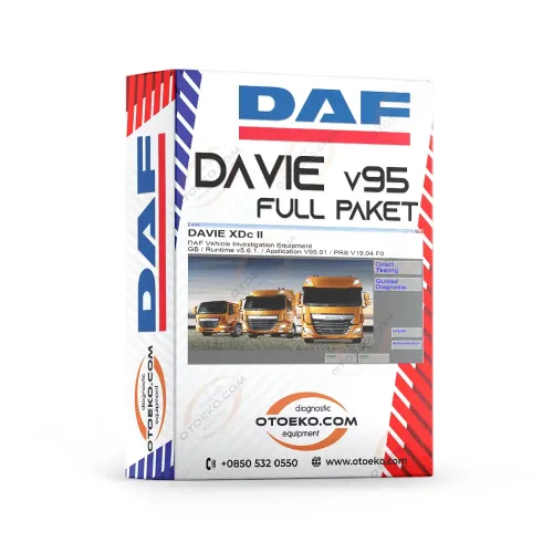 DAF Davie v95 Arıza Tespit Yazılımı / Türkçe