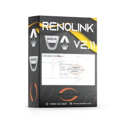 Renault RenOLink 2.11 Arıza Tespit Yazılımı / İngilizce
